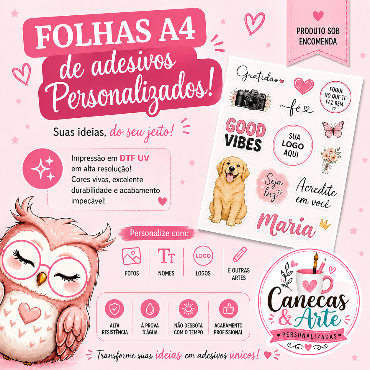 Artes para pequenos negócios