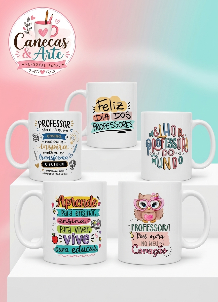 Modelo de caneca personalizada